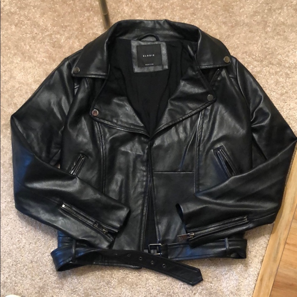 Elodie faux leather jacket